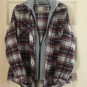 Spool 72 Flannel Hoodie